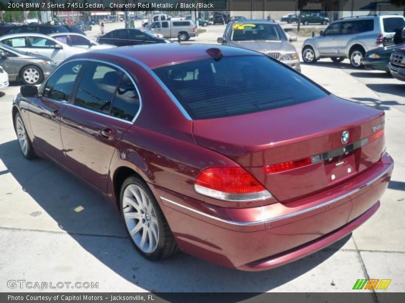  2004 7 Series 745Li Sedan Chiaretto Red Metallic