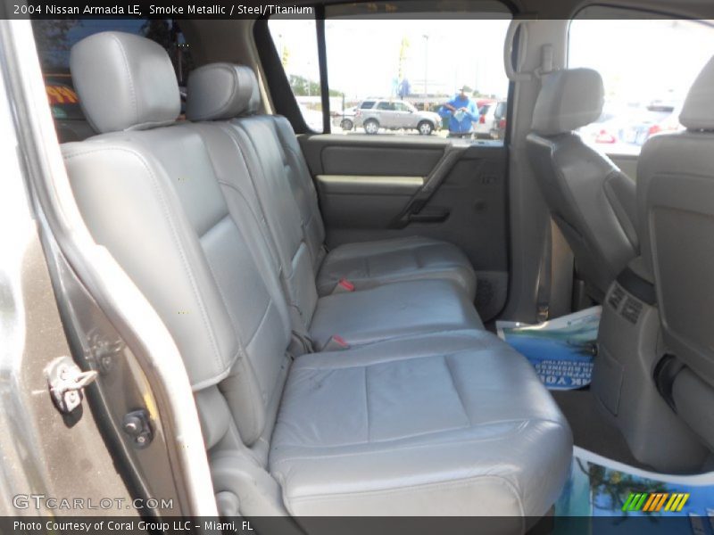Smoke Metallic / Steel/Titanium 2004 Nissan Armada LE