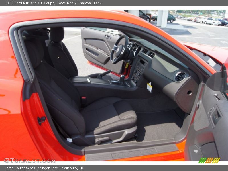 Race Red / Charcoal Black 2013 Ford Mustang GT Coupe