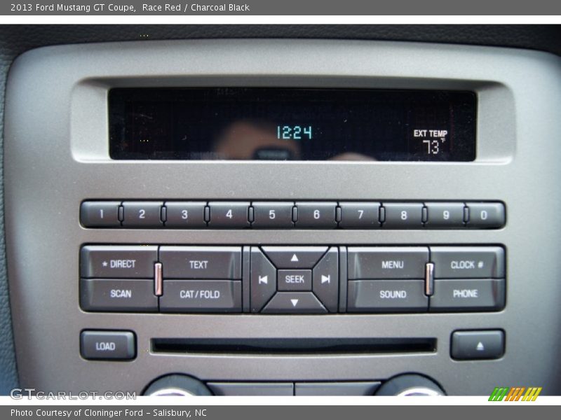 Audio System of 2013 Mustang GT Coupe