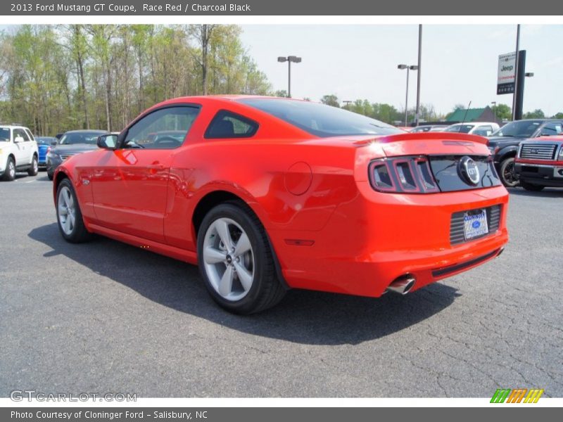 Race Red / Charcoal Black 2013 Ford Mustang GT Coupe