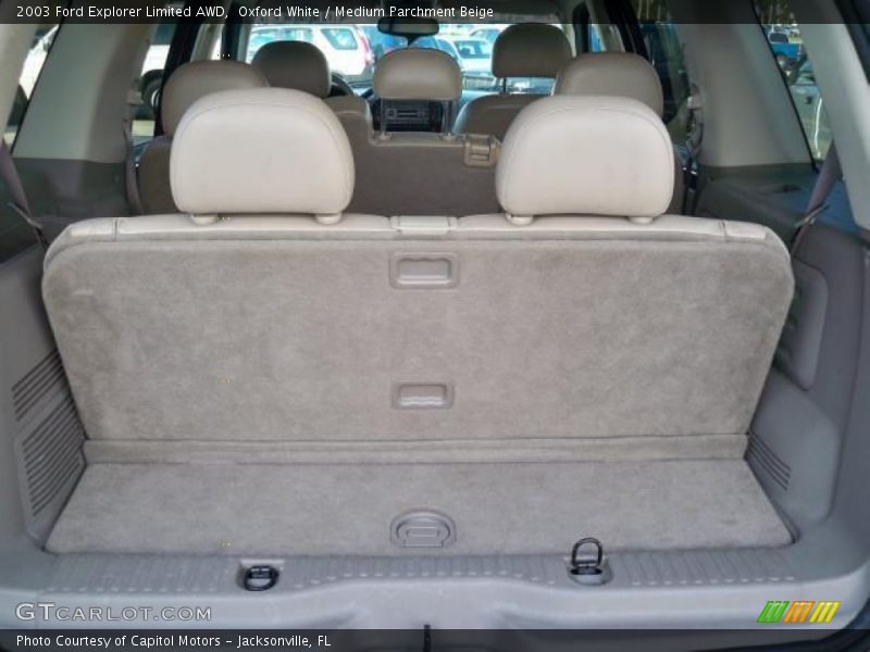  2003 Explorer Limited AWD Trunk