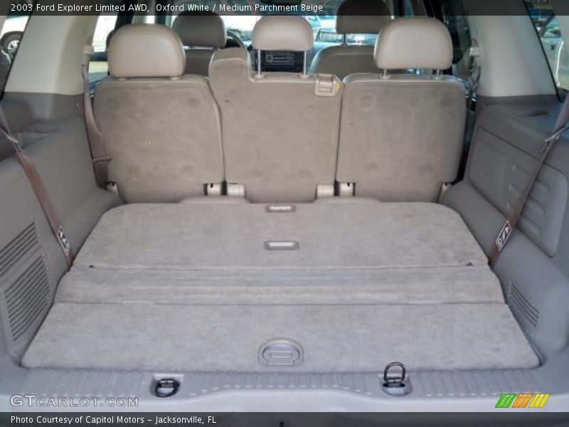  2003 Explorer Limited AWD Trunk
