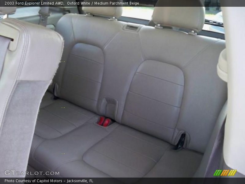  2003 Explorer Limited AWD Medium Parchment Beige Interior