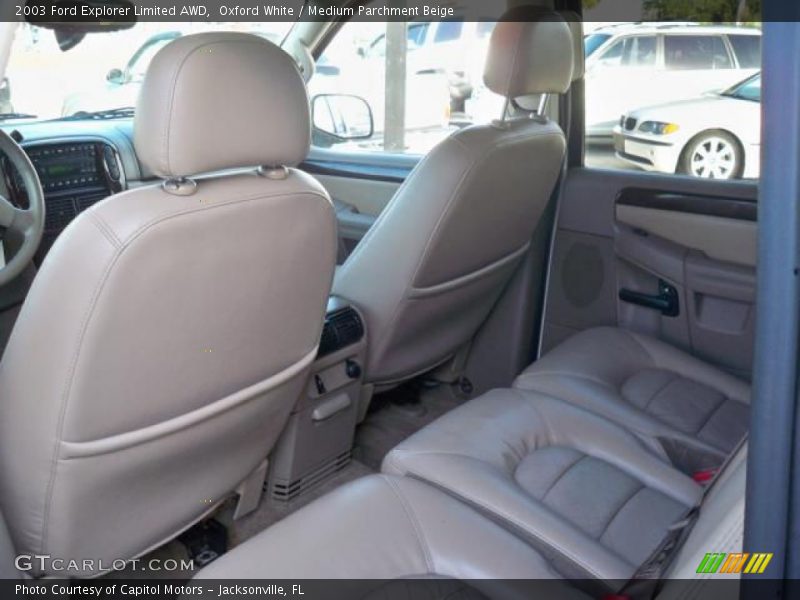  2003 Explorer Limited AWD Medium Parchment Beige Interior