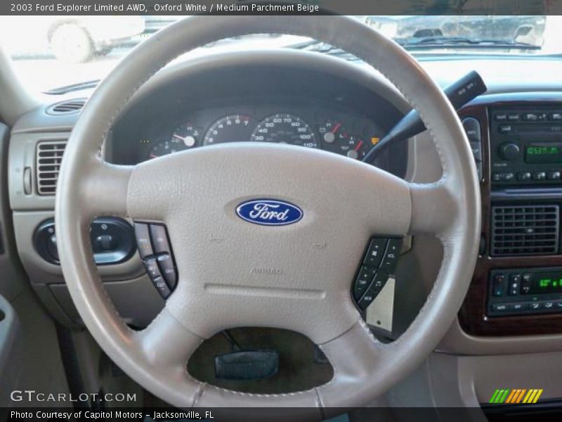  2003 Explorer Limited AWD Steering Wheel
