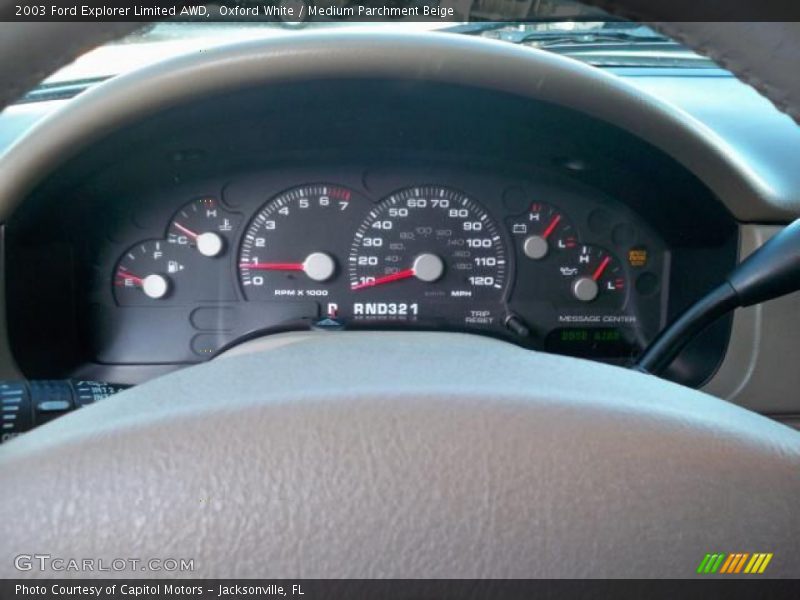  2003 Explorer Limited AWD Limited AWD Gauges