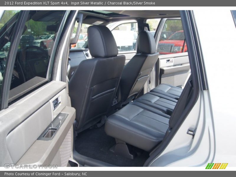 Ingot Silver Metallic / Charcoal Black/Silver Smoke 2012 Ford Expedition XLT Sport 4x4