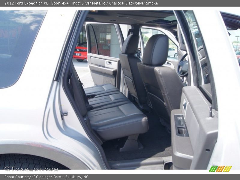 Ingot Silver Metallic / Charcoal Black/Silver Smoke 2012 Ford Expedition XLT Sport 4x4