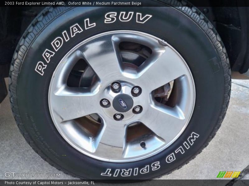 2003 Explorer Limited AWD Wheel