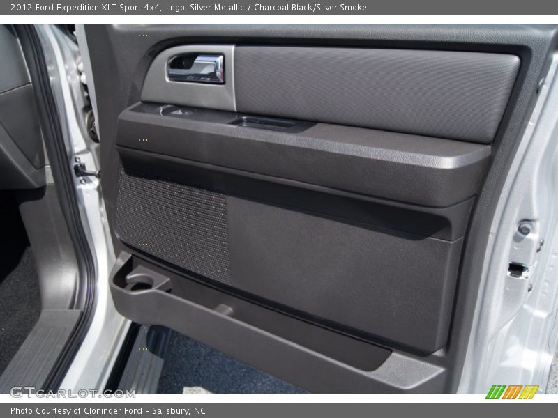 Ingot Silver Metallic / Charcoal Black/Silver Smoke 2012 Ford Expedition XLT Sport 4x4