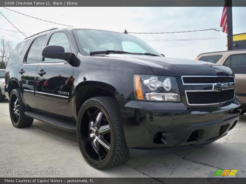 Black / Ebony 2008 Chevrolet Tahoe LS