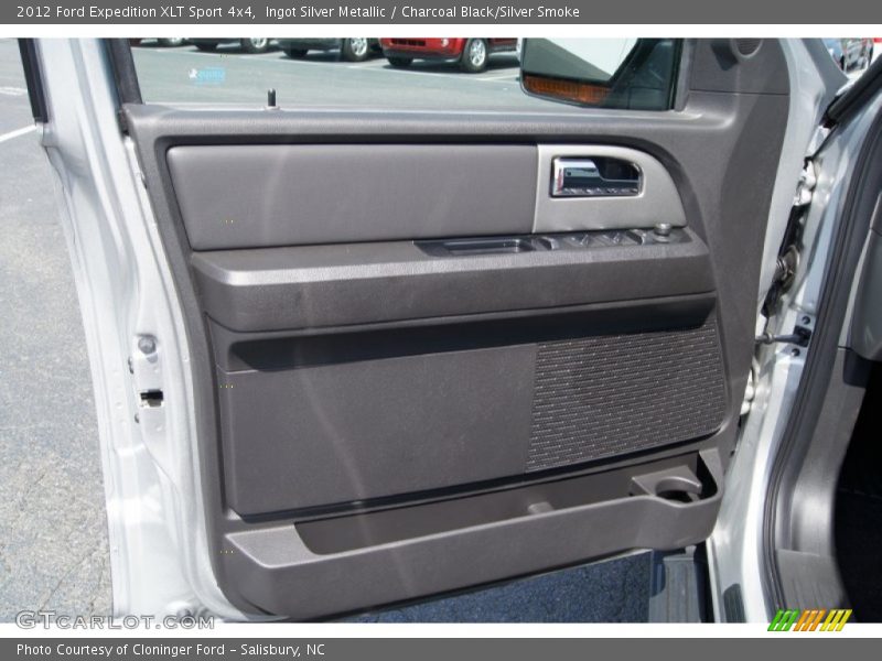 Ingot Silver Metallic / Charcoal Black/Silver Smoke 2012 Ford Expedition XLT Sport 4x4