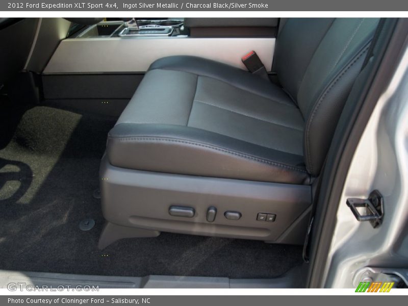 Ingot Silver Metallic / Charcoal Black/Silver Smoke 2012 Ford Expedition XLT Sport 4x4