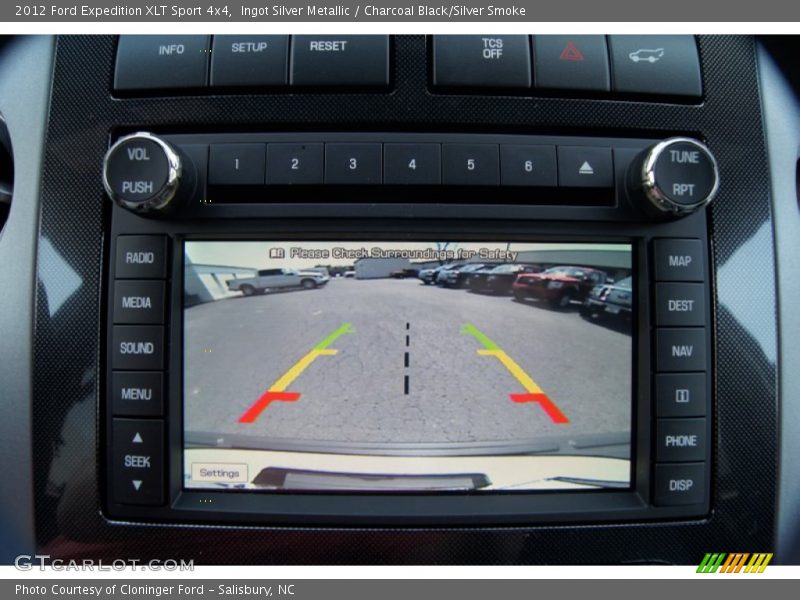 Ingot Silver Metallic / Charcoal Black/Silver Smoke 2012 Ford Expedition XLT Sport 4x4