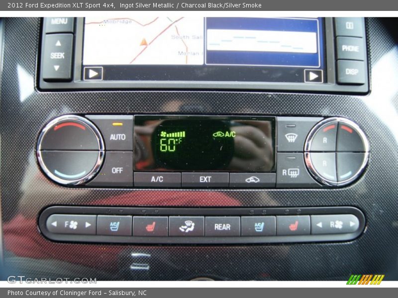 Ingot Silver Metallic / Charcoal Black/Silver Smoke 2012 Ford Expedition XLT Sport 4x4