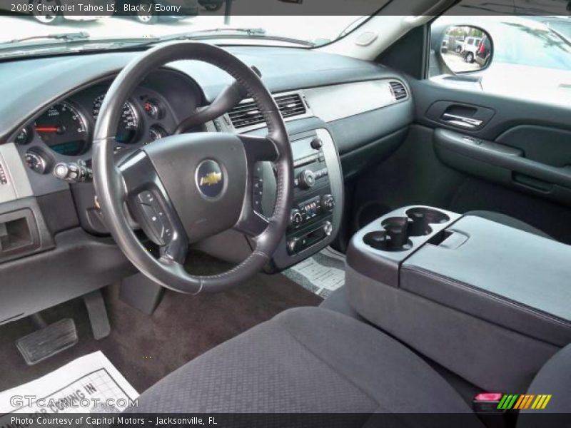 Black / Ebony 2008 Chevrolet Tahoe LS