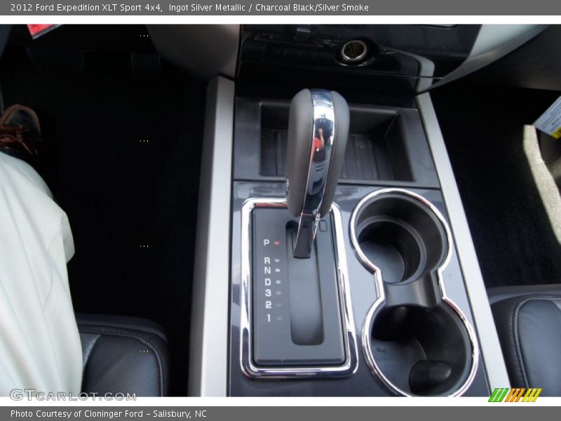 Ingot Silver Metallic / Charcoal Black/Silver Smoke 2012 Ford Expedition XLT Sport 4x4