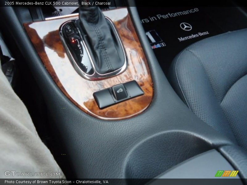 Black / Charcoal 2005 Mercedes-Benz CLK 500 Cabriolet