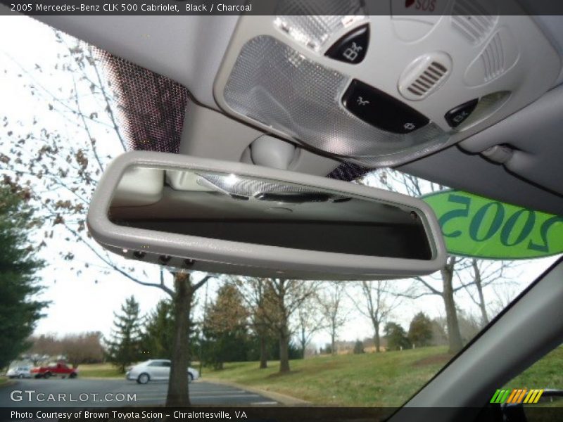Black / Charcoal 2005 Mercedes-Benz CLK 500 Cabriolet