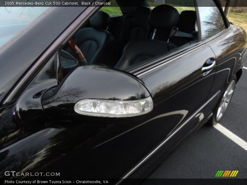 Black / Charcoal 2005 Mercedes-Benz CLK 500 Cabriolet