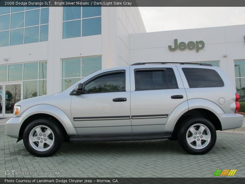 Bright Silver Metallic / Dark/Light Slate Gray 2008 Dodge Durango SLT