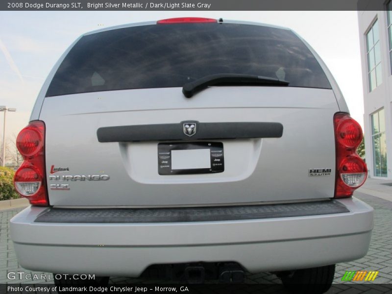 Bright Silver Metallic / Dark/Light Slate Gray 2008 Dodge Durango SLT