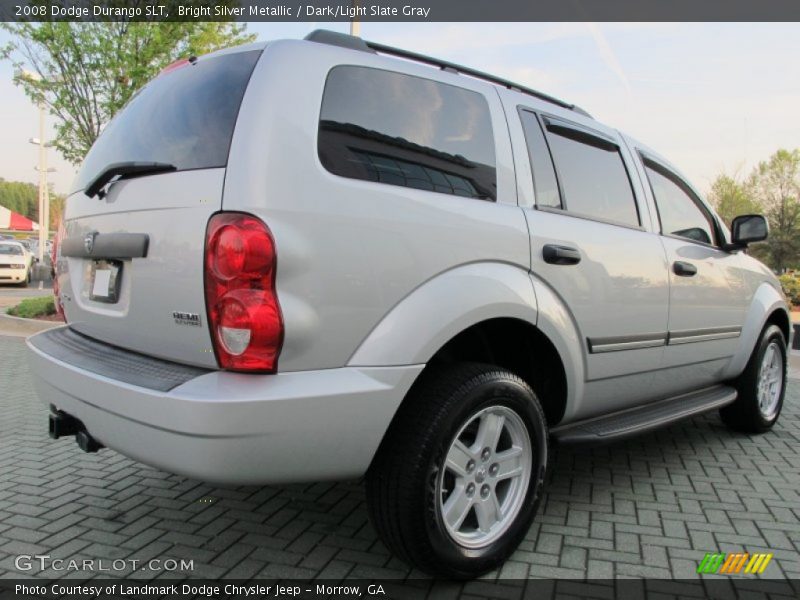 Bright Silver Metallic / Dark/Light Slate Gray 2008 Dodge Durango SLT