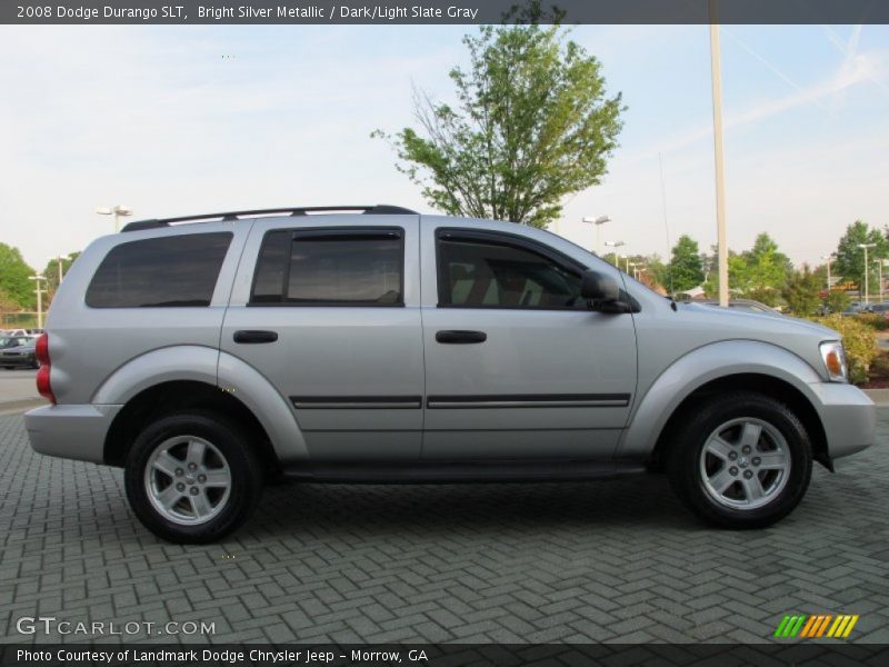 Bright Silver Metallic / Dark/Light Slate Gray 2008 Dodge Durango SLT