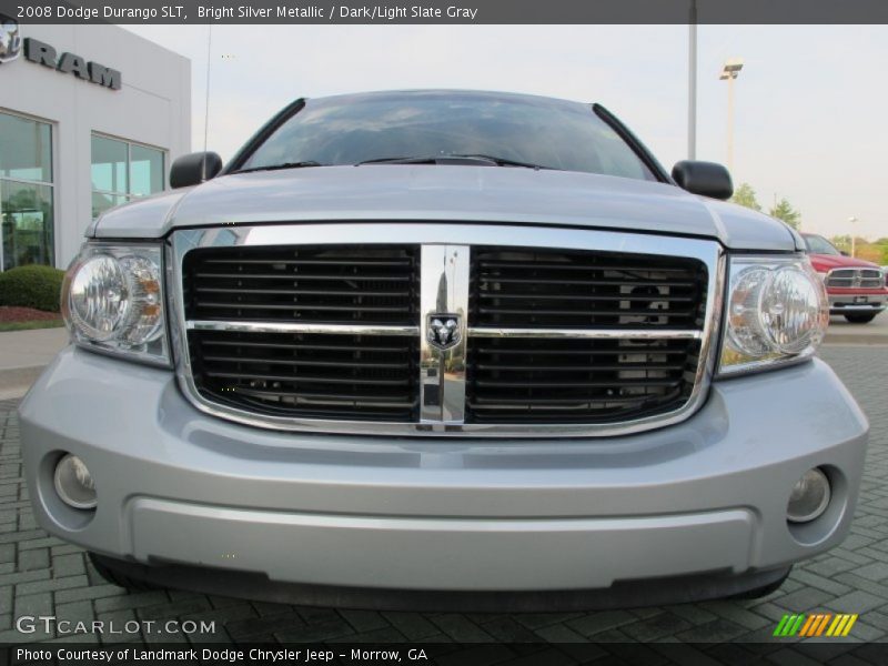 Bright Silver Metallic / Dark/Light Slate Gray 2008 Dodge Durango SLT