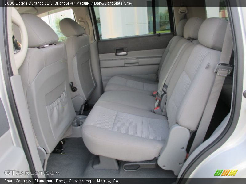 Rear Seat of 2008 Durango SLT
