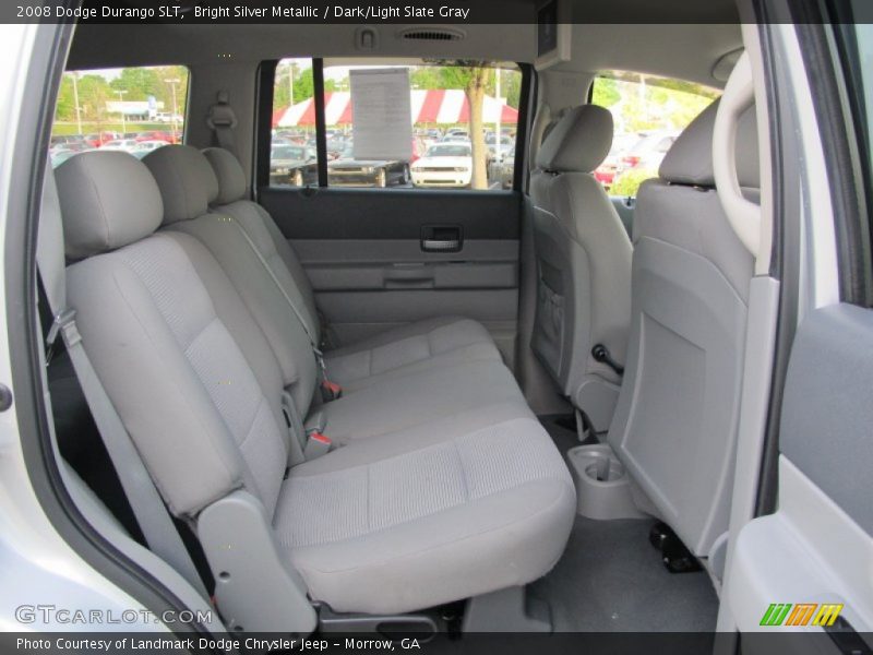 Bright Silver Metallic / Dark/Light Slate Gray 2008 Dodge Durango SLT