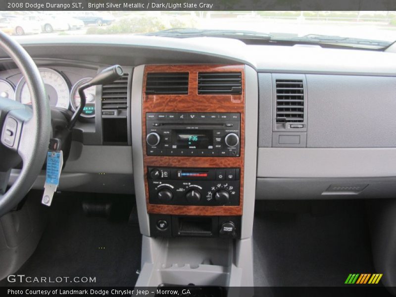 Bright Silver Metallic / Dark/Light Slate Gray 2008 Dodge Durango SLT