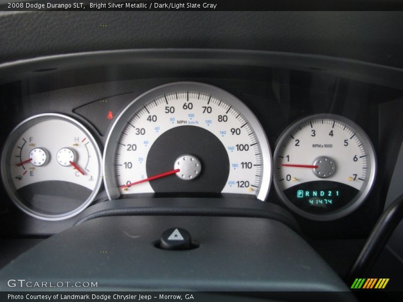  2008 Durango SLT SLT Gauges