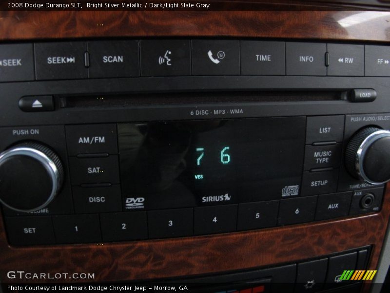 Audio System of 2008 Durango SLT