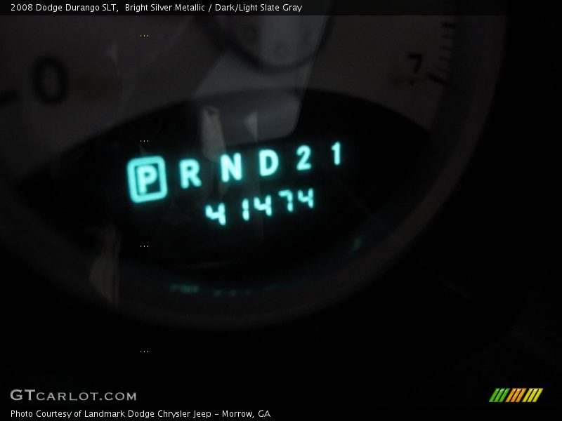 Bright Silver Metallic / Dark/Light Slate Gray 2008 Dodge Durango SLT