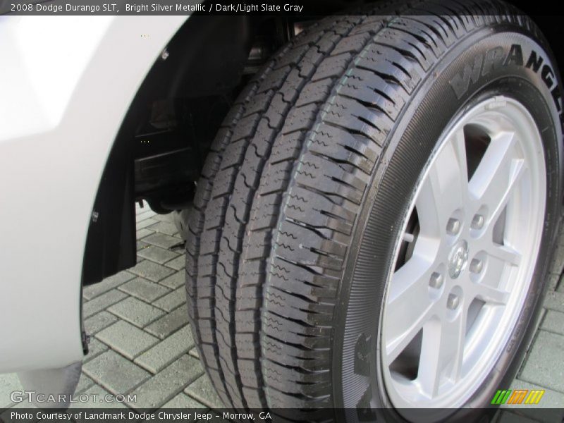 Bright Silver Metallic / Dark/Light Slate Gray 2008 Dodge Durango SLT