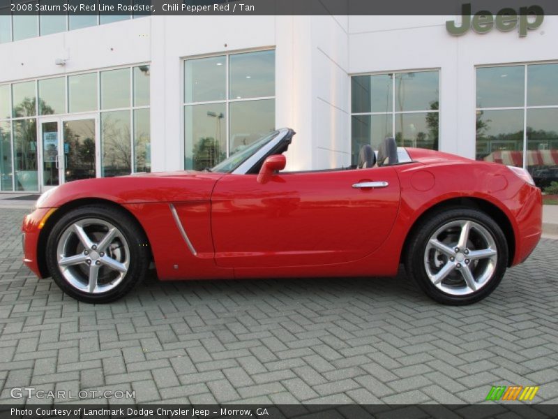  2008 Sky Red Line Roadster Chili Pepper Red