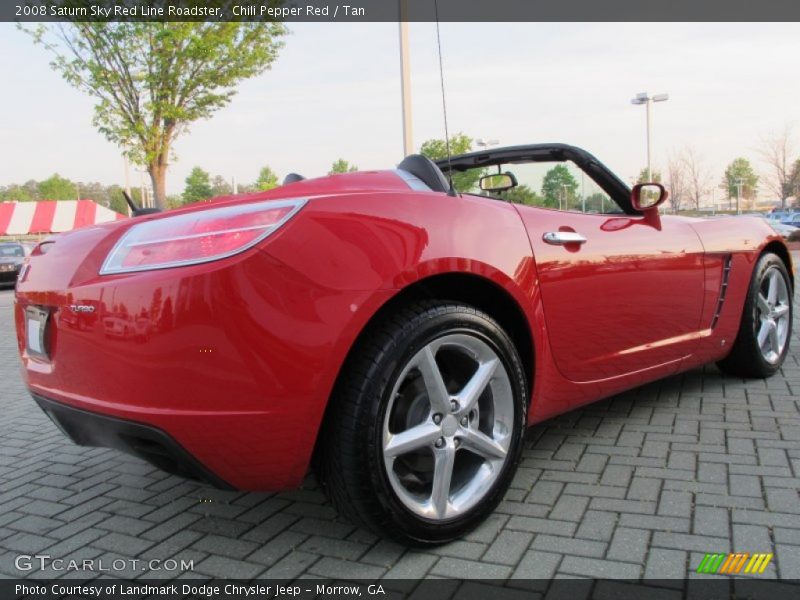  2008 Sky Red Line Roadster Chili Pepper Red