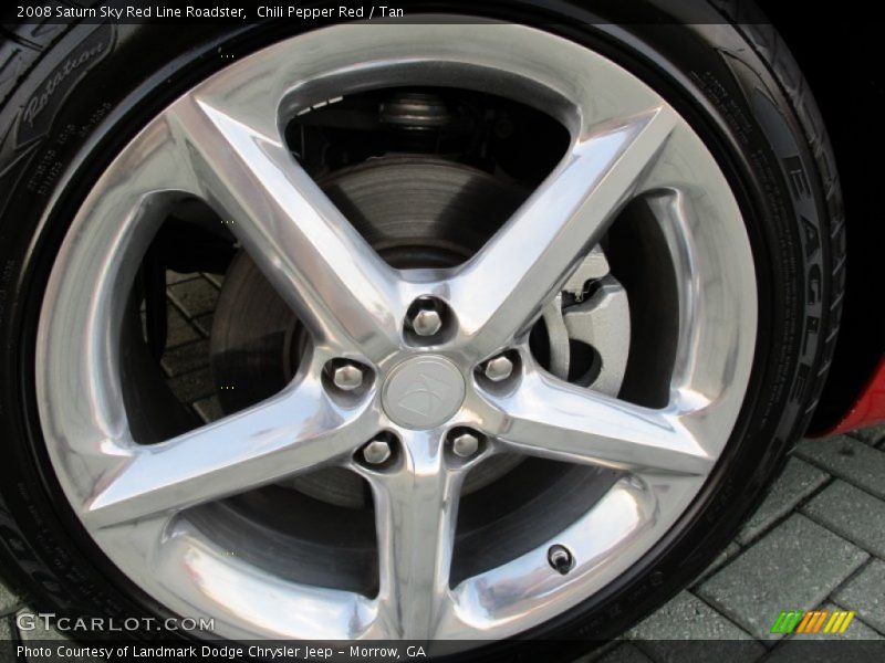  2008 Sky Red Line Roadster Wheel