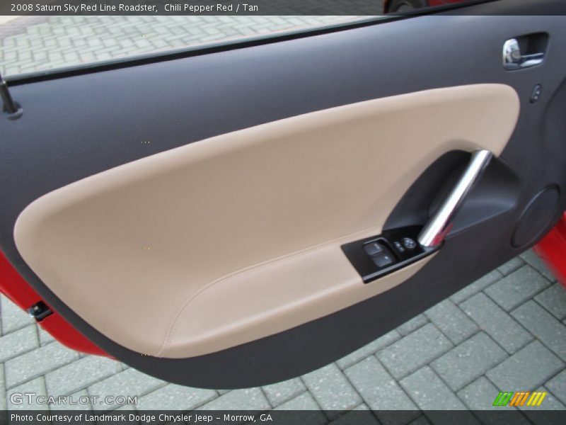 Door Panel of 2008 Sky Red Line Roadster