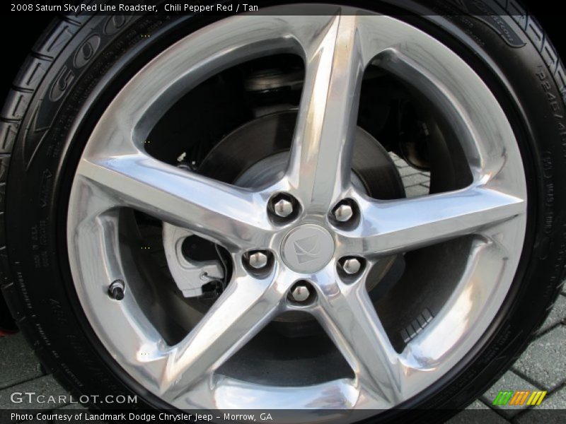  2008 Sky Red Line Roadster Wheel