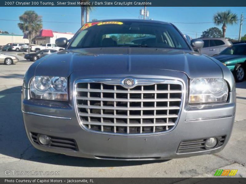 Silver Steel Metallic / Dark Slate Gray/Light Graystone 2007 Chrysler 300 Touring