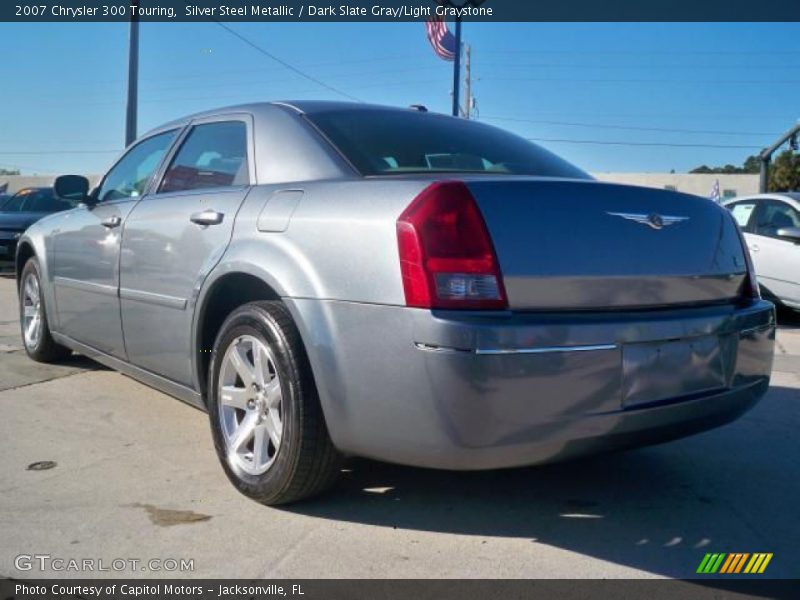 Silver Steel Metallic / Dark Slate Gray/Light Graystone 2007 Chrysler 300 Touring