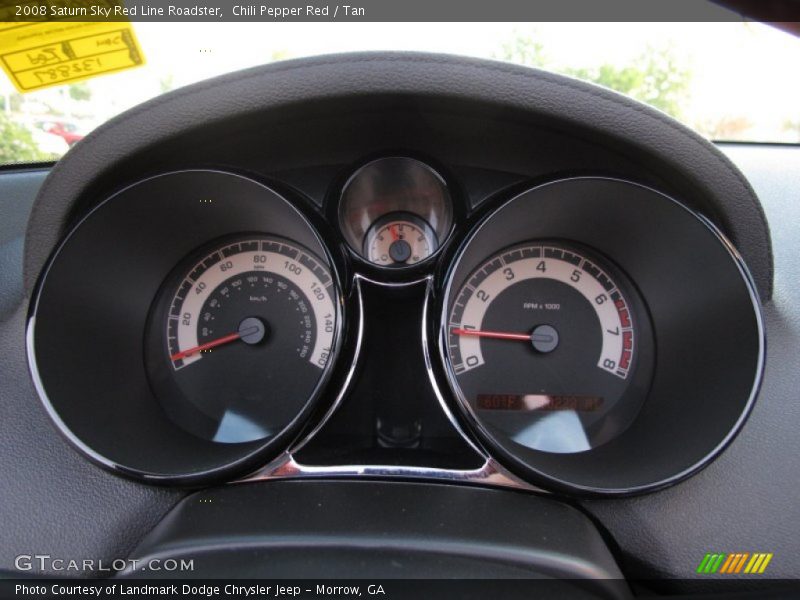  2008 Sky Red Line Roadster Red Line Roadster Gauges