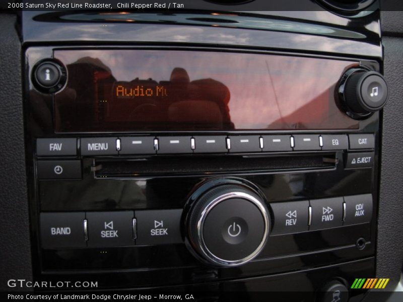 Audio System of 2008 Sky Red Line Roadster