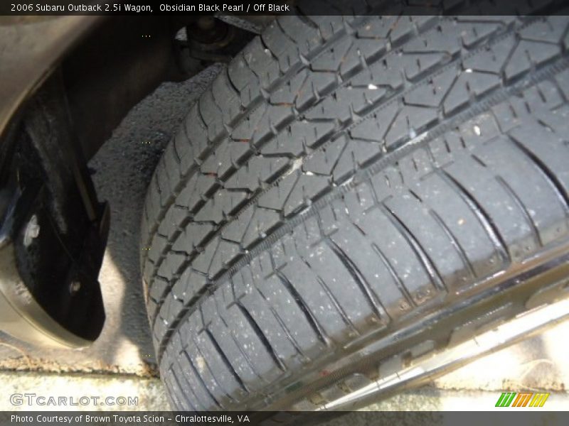 Obsidian Black Pearl / Off Black 2006 Subaru Outback 2.5i Wagon