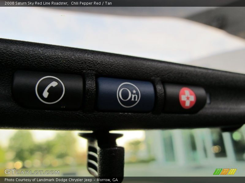 Chili Pepper Red / Tan 2008 Saturn Sky Red Line Roadster