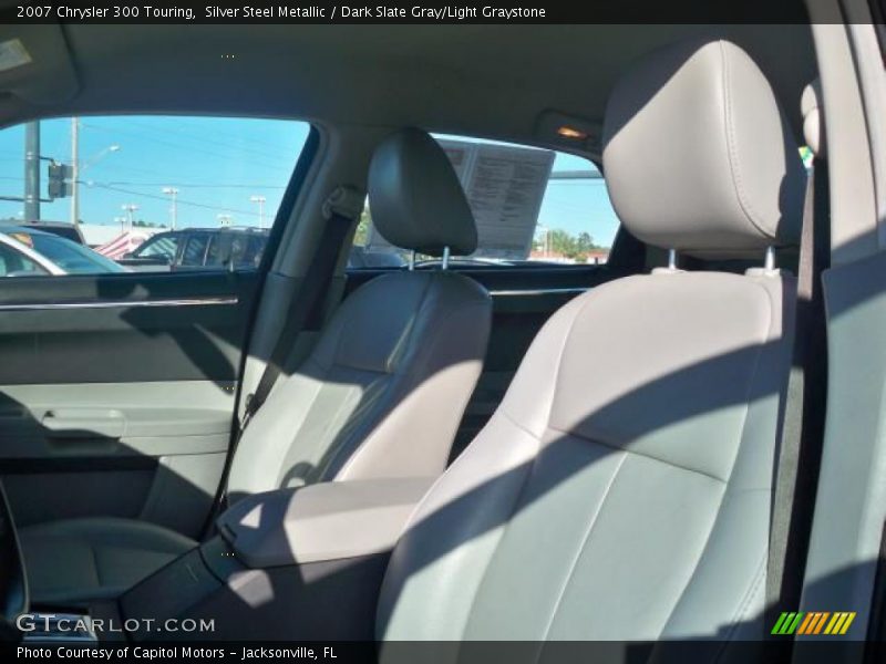 Silver Steel Metallic / Dark Slate Gray/Light Graystone 2007 Chrysler 300 Touring