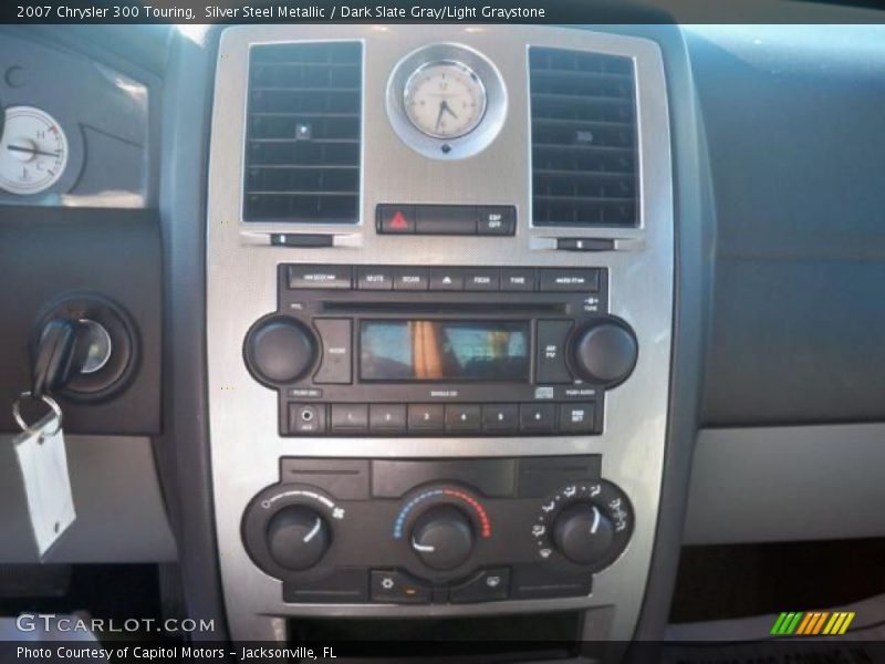 Silver Steel Metallic / Dark Slate Gray/Light Graystone 2007 Chrysler 300 Touring